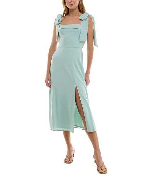 Trixxi Juniors' Tie-Shoulder Midi Dress Juniors'