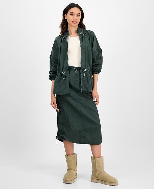 UGG® Women's Winny Lightweight Full-Zip Jacket II Women's Fashion Shoes & Accessories