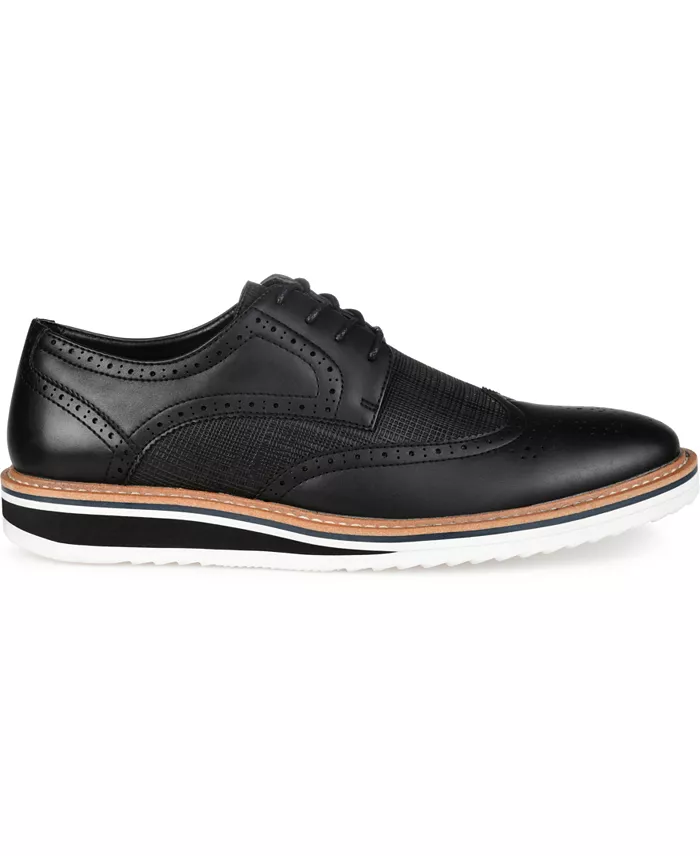 Vance Co. Men's Warrick Wingtip Derby Shoes Men's Shoes