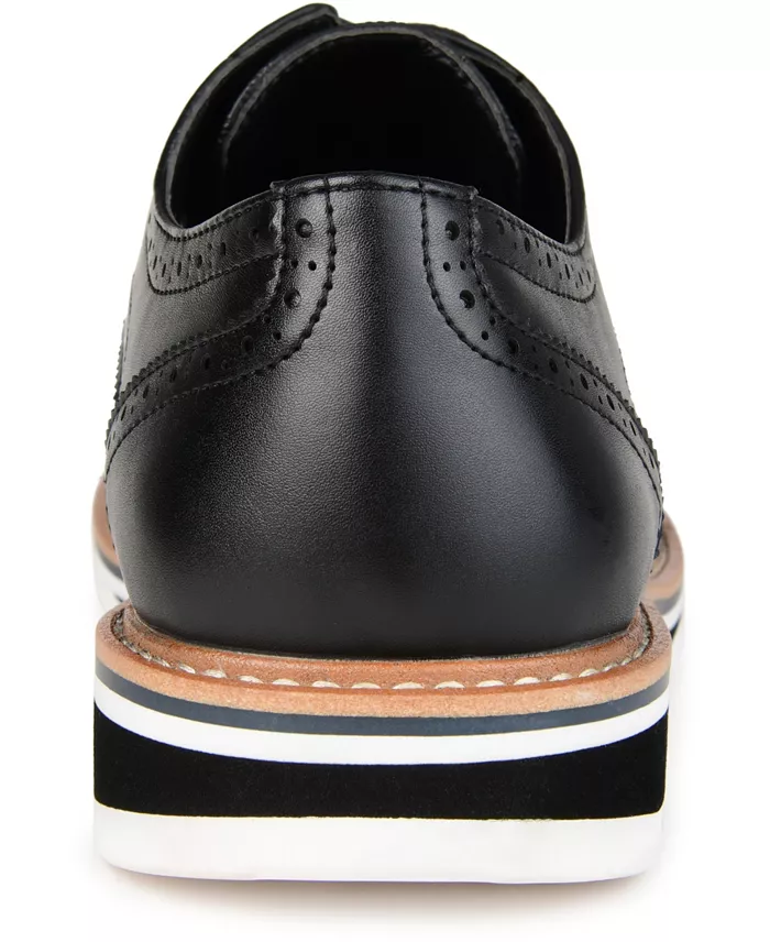 Vance Co. Men's Warrick Wingtip Derby Shoes Men's Shoes
