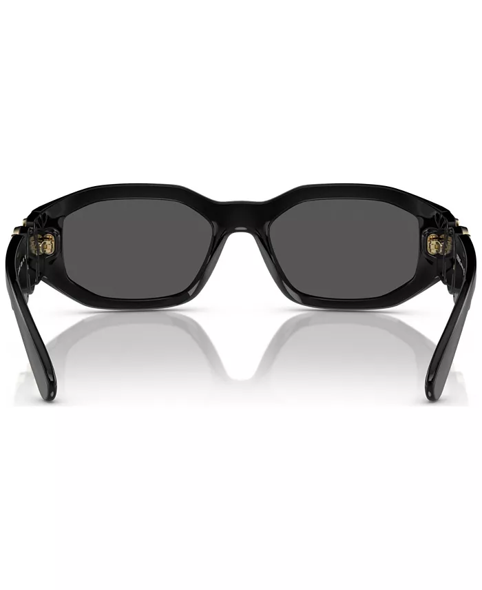 Versace Unisex Sunglasses VE4361 Biggie Women's Fashion Shoes & Accessories