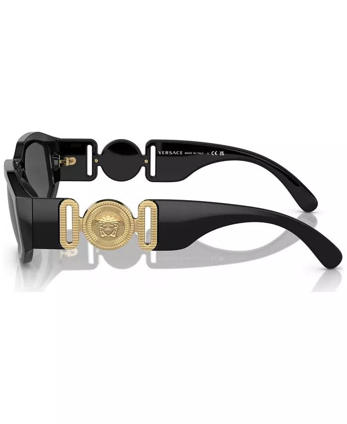Versace Unisex Sunglasses VE4361 Biggie Women's Fashion Shoes & Accessories