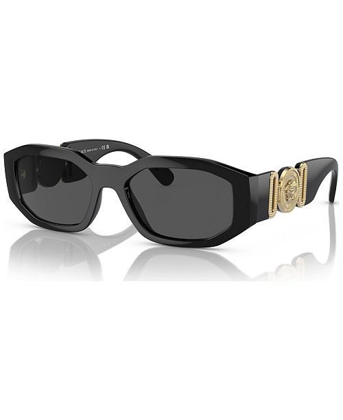 Versace Unisex Sunglasses VE4361 Biggie Women's Fashion Shoes & Accessories