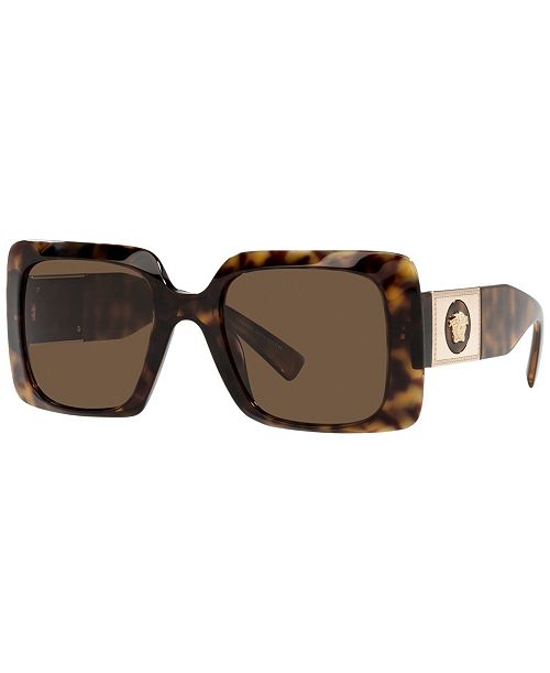Versace Women's Sunglasses VE4405 54 Women's Fashion Shoes & Accessories