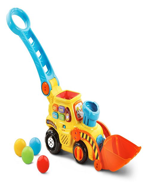 VTech Pop-a-Balls Push Pop Bulldozer All Toys