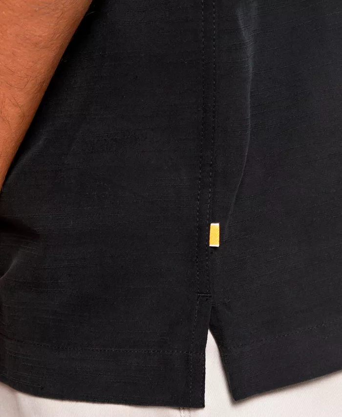 Waterman Quiksilver Men's Tahiti Palms Short Sleeve Shirt Men's Fashion & Accessories