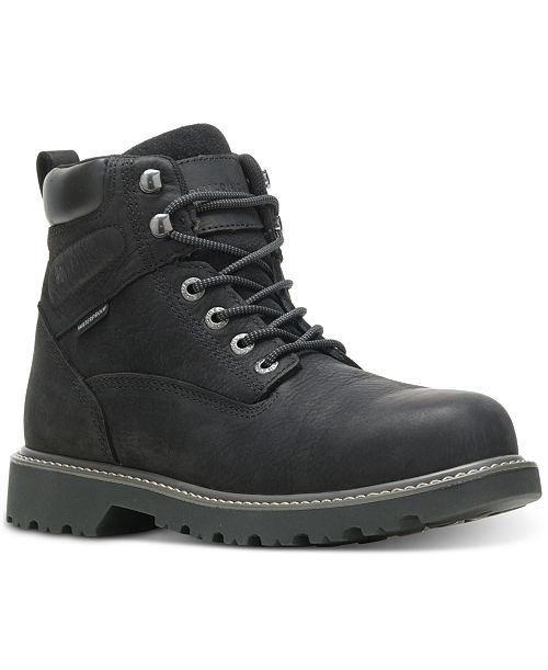 Wolverine Men's Floorhand Waterproof 6" Lace-Up Boots Men's Shoes