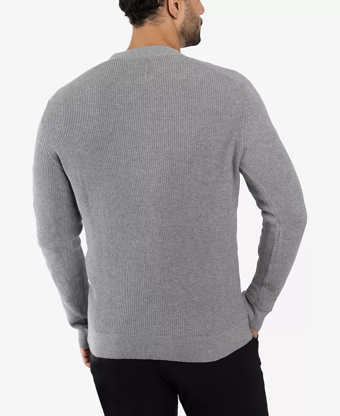 X-Ray Men's Basic Ribbed Cardigan Men's Fashion & Accessories