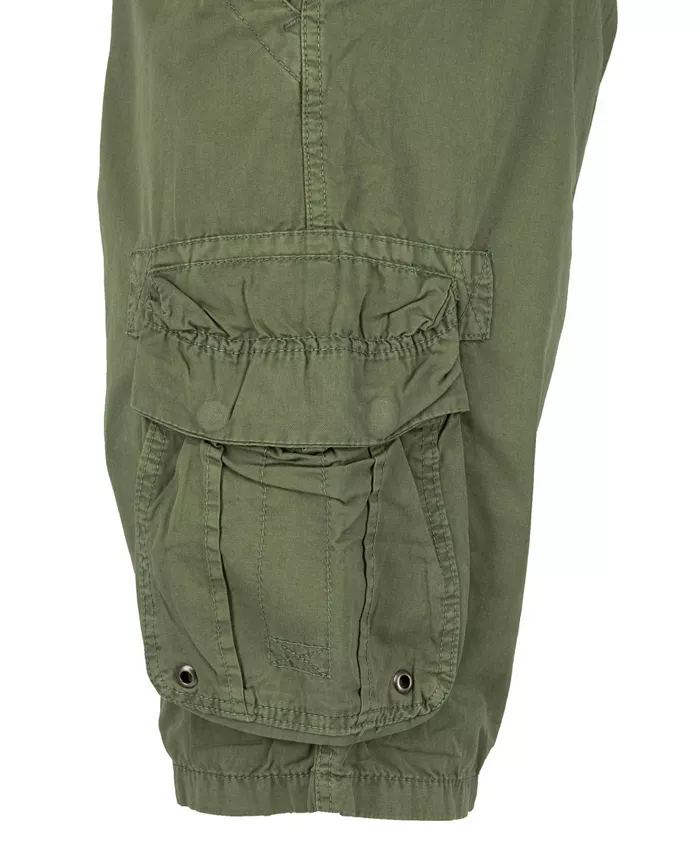 X-Ray Men's Belted Double Pocket Cargo Shorts Men's Fashion & Accessories