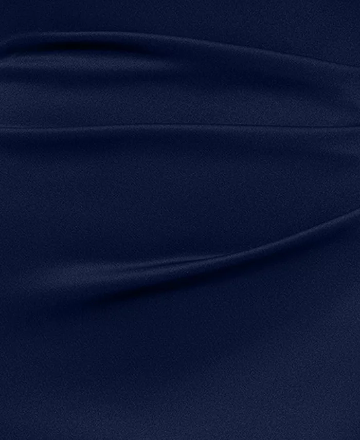 XSCAPE Women's Off-The-Shoulder Ruffled Side-Slit Gown Women's Fashion Shoes & Accessories